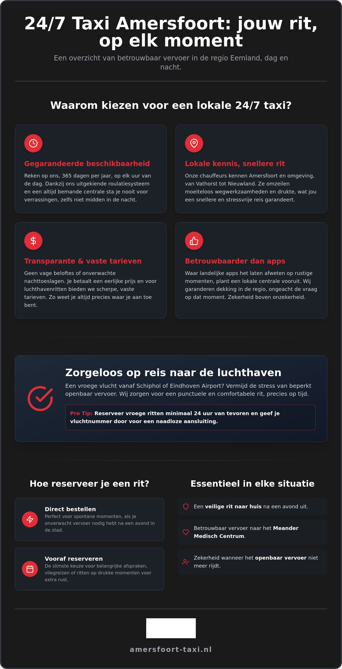 24/7 Taxi Amersfoort: Altijd een Betrouwbare Rit